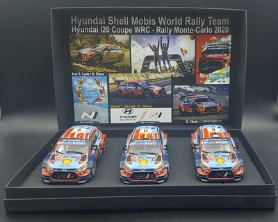 Hyundai i20 Coupe WRC #11 T. Neville Rally Monte-Carlo 2020