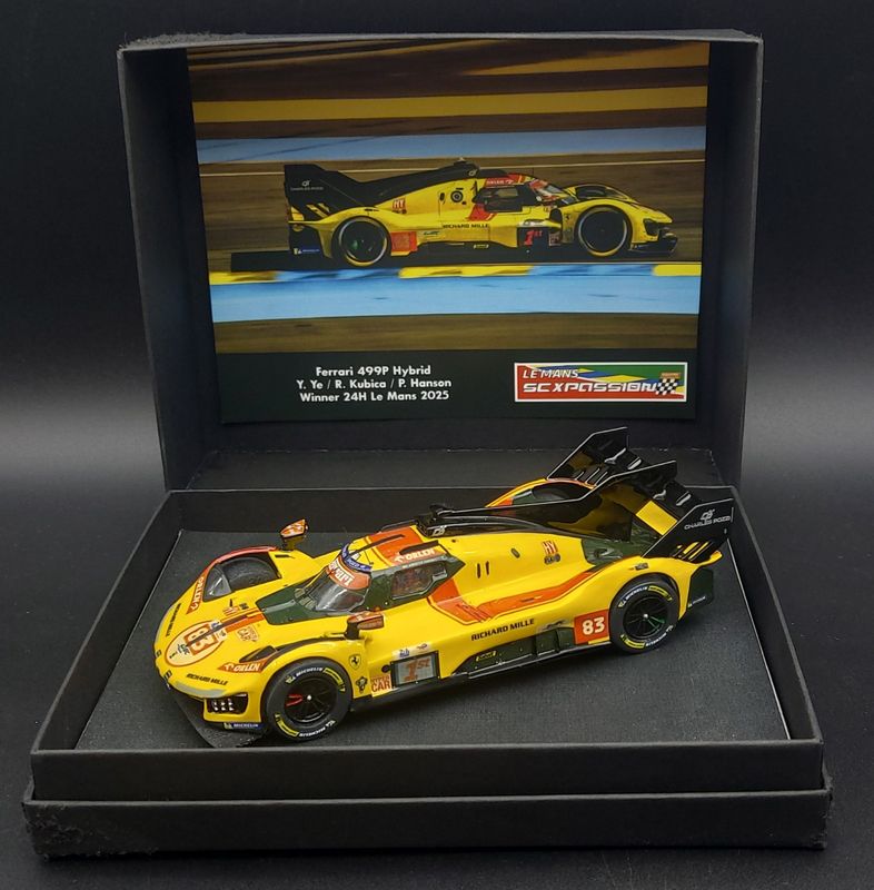 Ferrari 499P Hybrid Winner Le Mans 2025