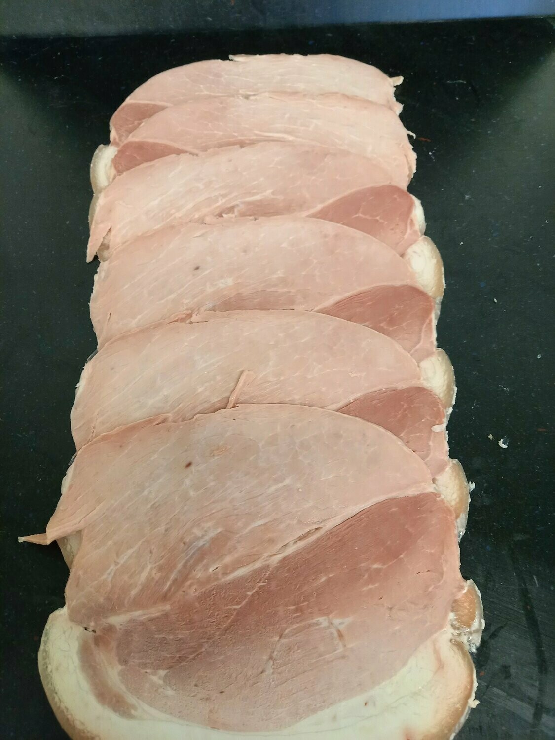 Lot de 2 tranches de jambon blanc tranches épaisses