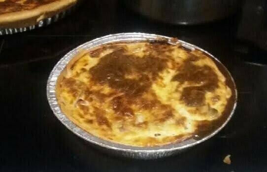 Quiche lorraine petit format pièce