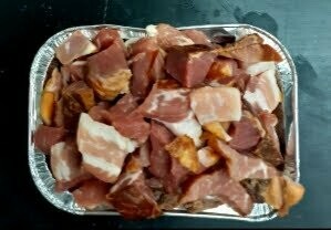 Portion de 500 gr de Lardons fumés sous vide
