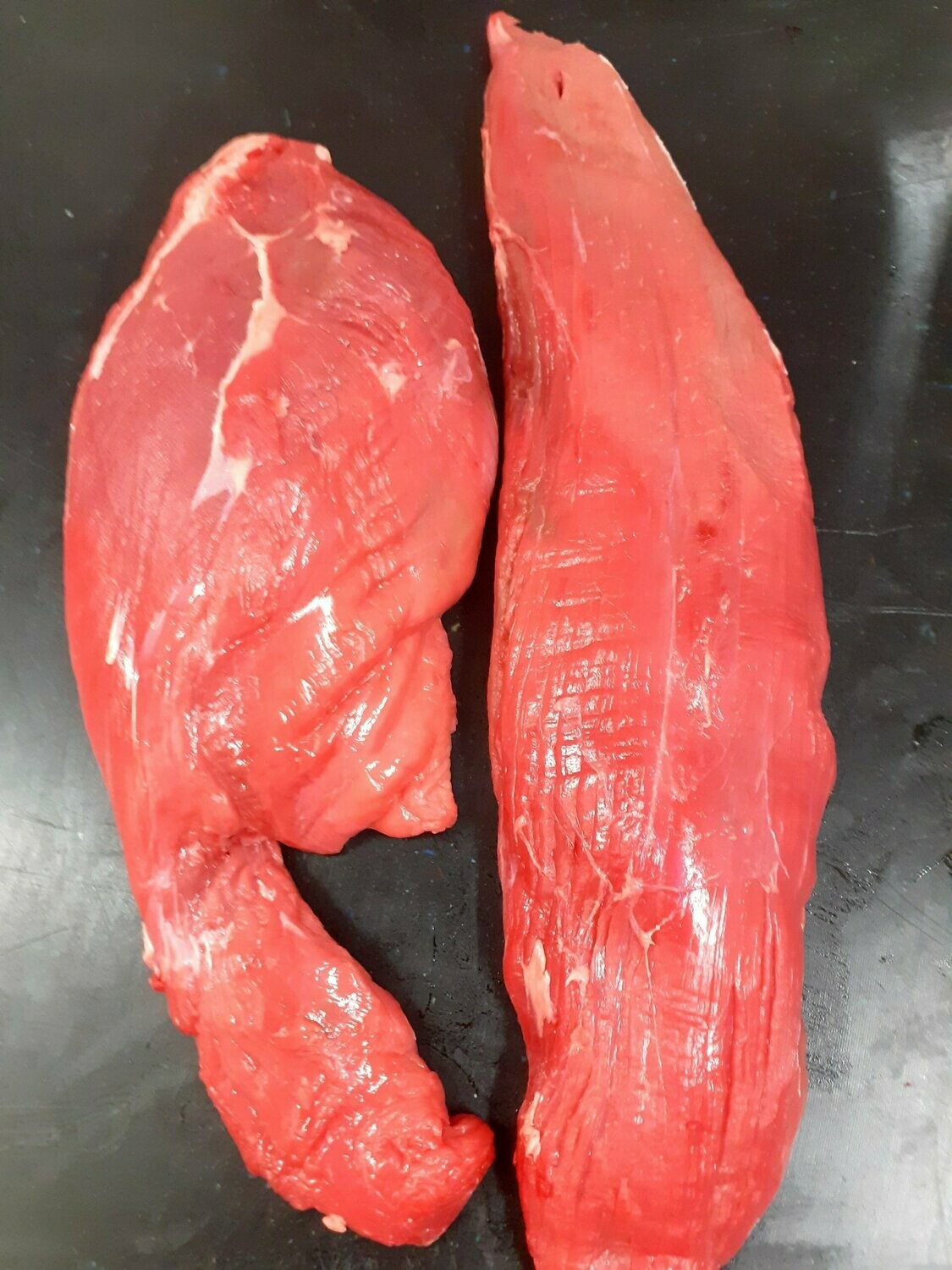 Portion de 500 gr de steaks *** (1ère catégorie) sous vide (environ 4 steaks) :dessus de tranche, mouvant, poire, merlan, langue d'aloyau, rumsteak, tende de tranche