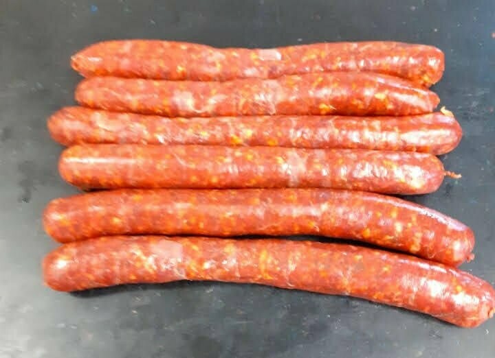 Portion de 500 gr de Merguez bœuf agneau sous vide