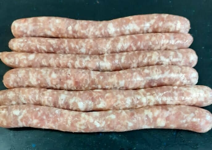 Portion de 500 gr de Chipolatas nature sous vide