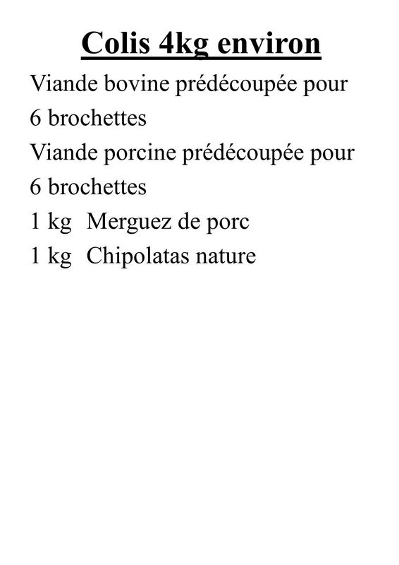 Colis Porc-Bovin 1.0