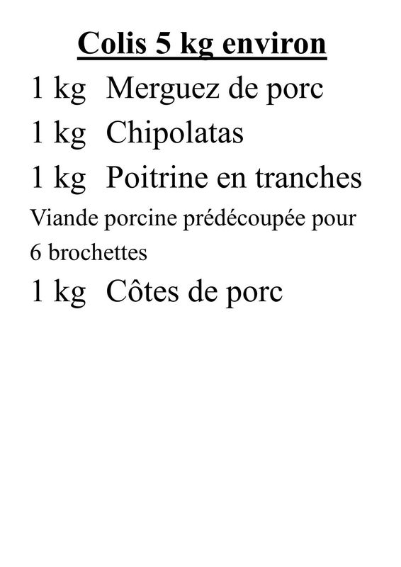 Colis Barbecue Porc 3.1