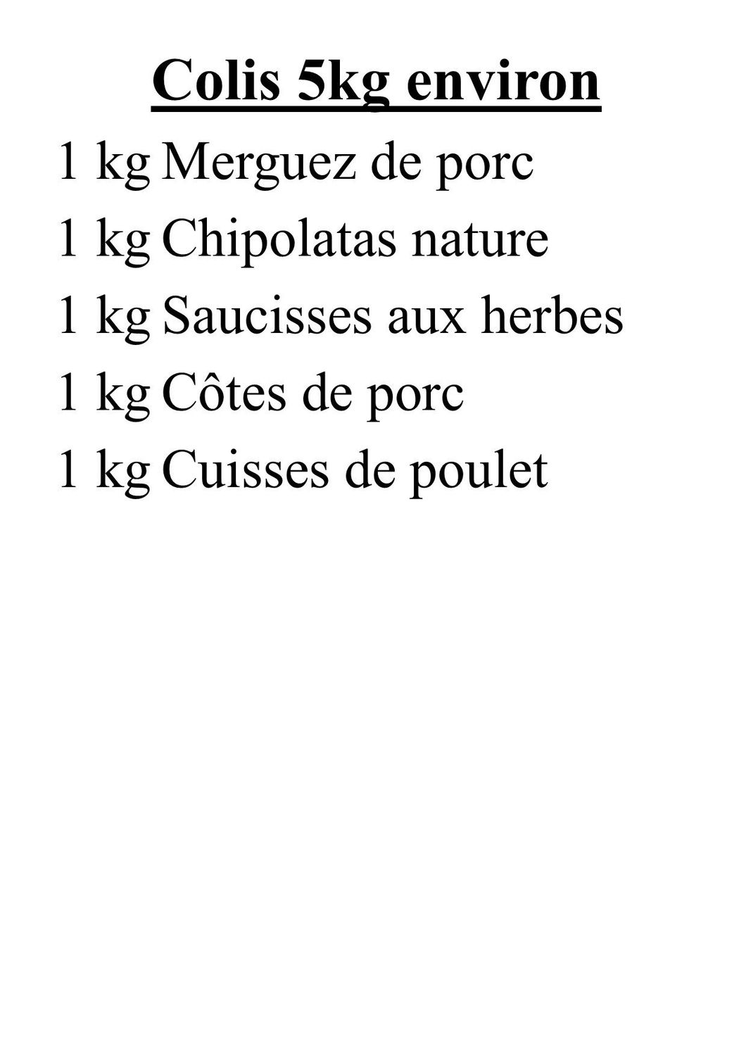 Colis Barbecue Porc-Poulet 2.0
