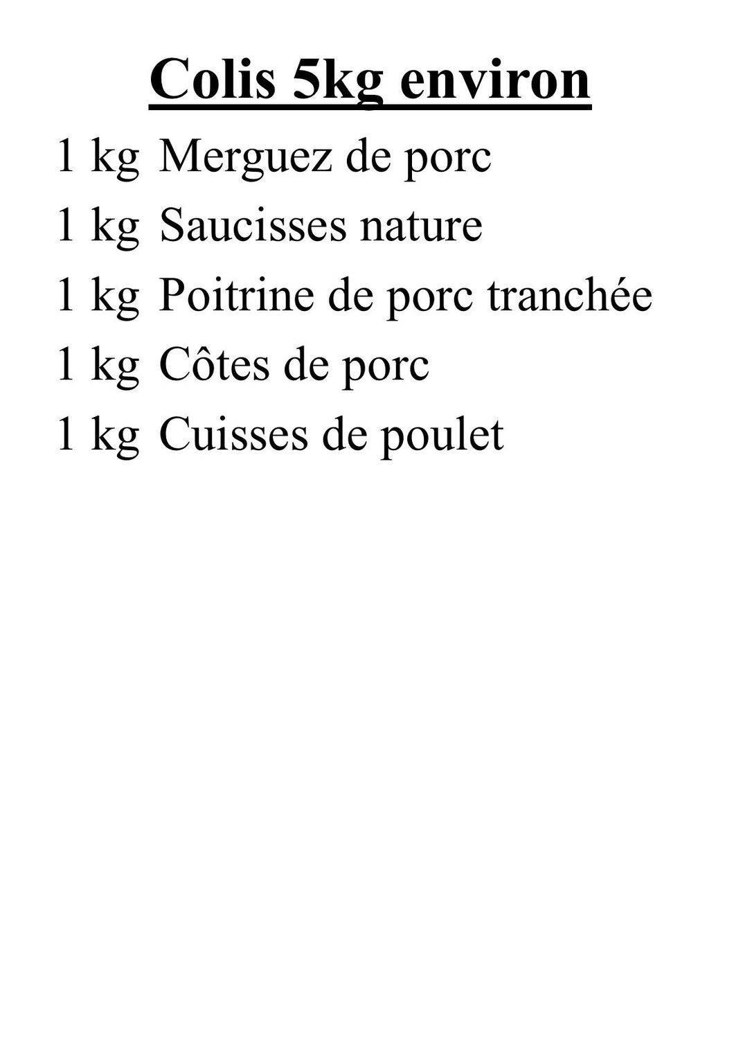 Colis Barbecue Porc-Poulet 3.0