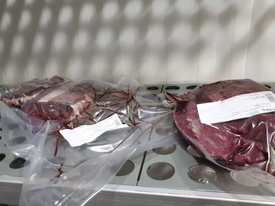 Viande porcine en sous vide