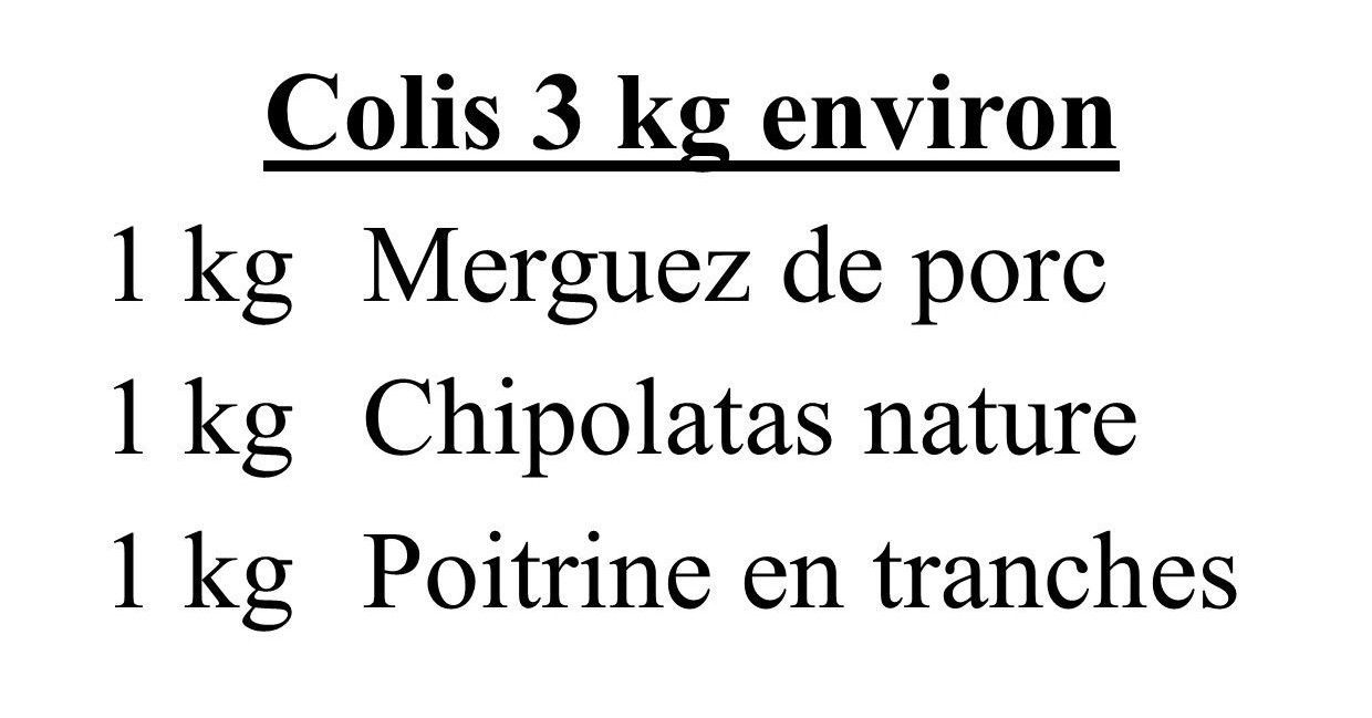 Colis Barbecue Porc 1.0