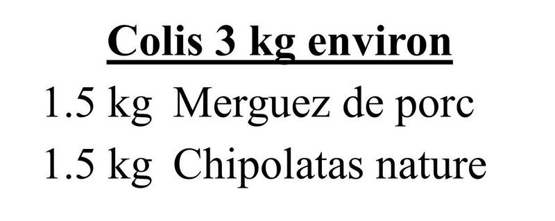 Colis Barbecue Porc 1.1