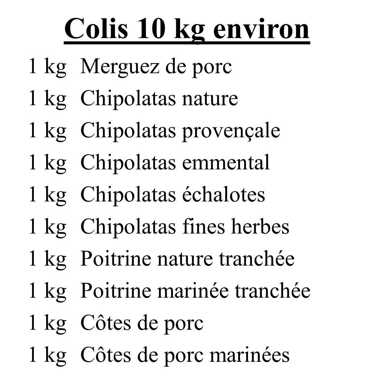 Colis Barbecue Porc 4.0