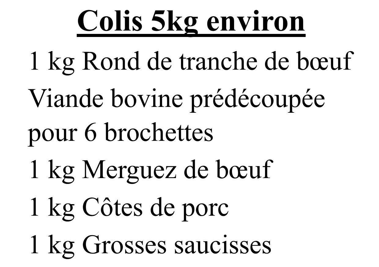 Colis Bovin - Porc 2.1