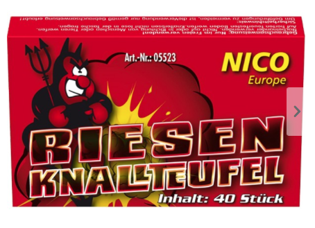 Riesen Knallteufel, 40er-Schtl.