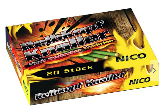 Reibkopf Knaller, 20er Schachtel