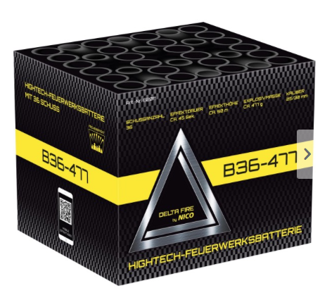 Delta Fire B36-477, 36 Schuss