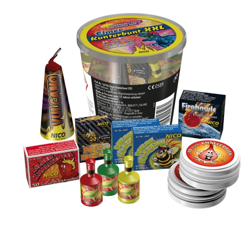 Eimer Kunterbunt XXL, 89-tlg. Sortiment