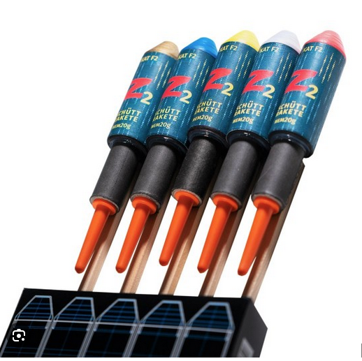 Zink-Schüttraketen Z2, 10er-Rak.-Btl.