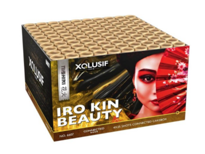Iro Kin Beauty - Verbundfeuerwerk,
100 Schuss