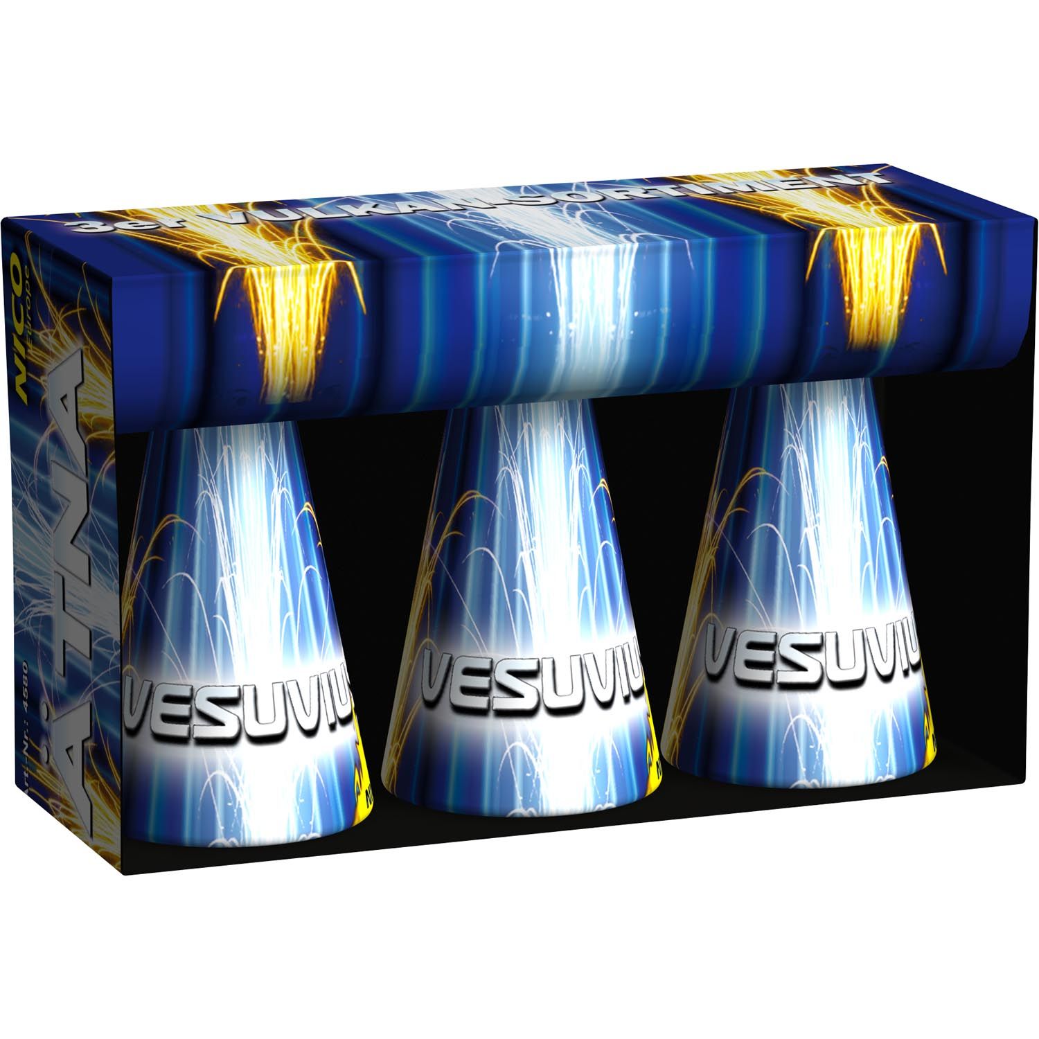 Ätna Vulkan, 3er-Schtl.