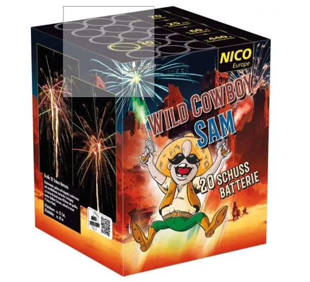 Wild Cowboy Sam, 20 Schuss