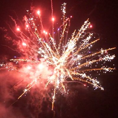 Colorful Taifun Palms F3-Feuerwerksbatterie, 30mm, 25 Schuss