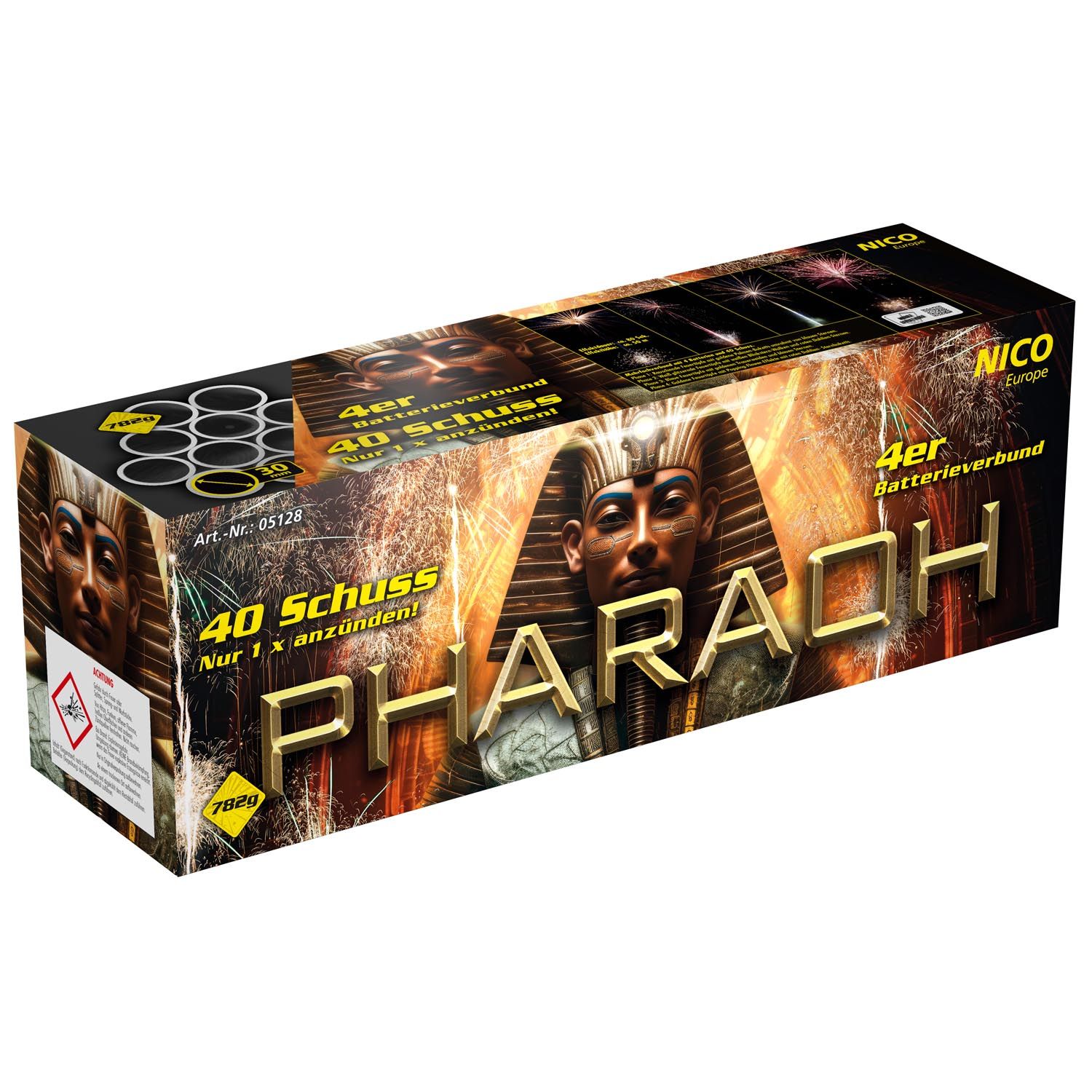 Pharaoh, 40 Schuss Pharaoh, 40 Schuss