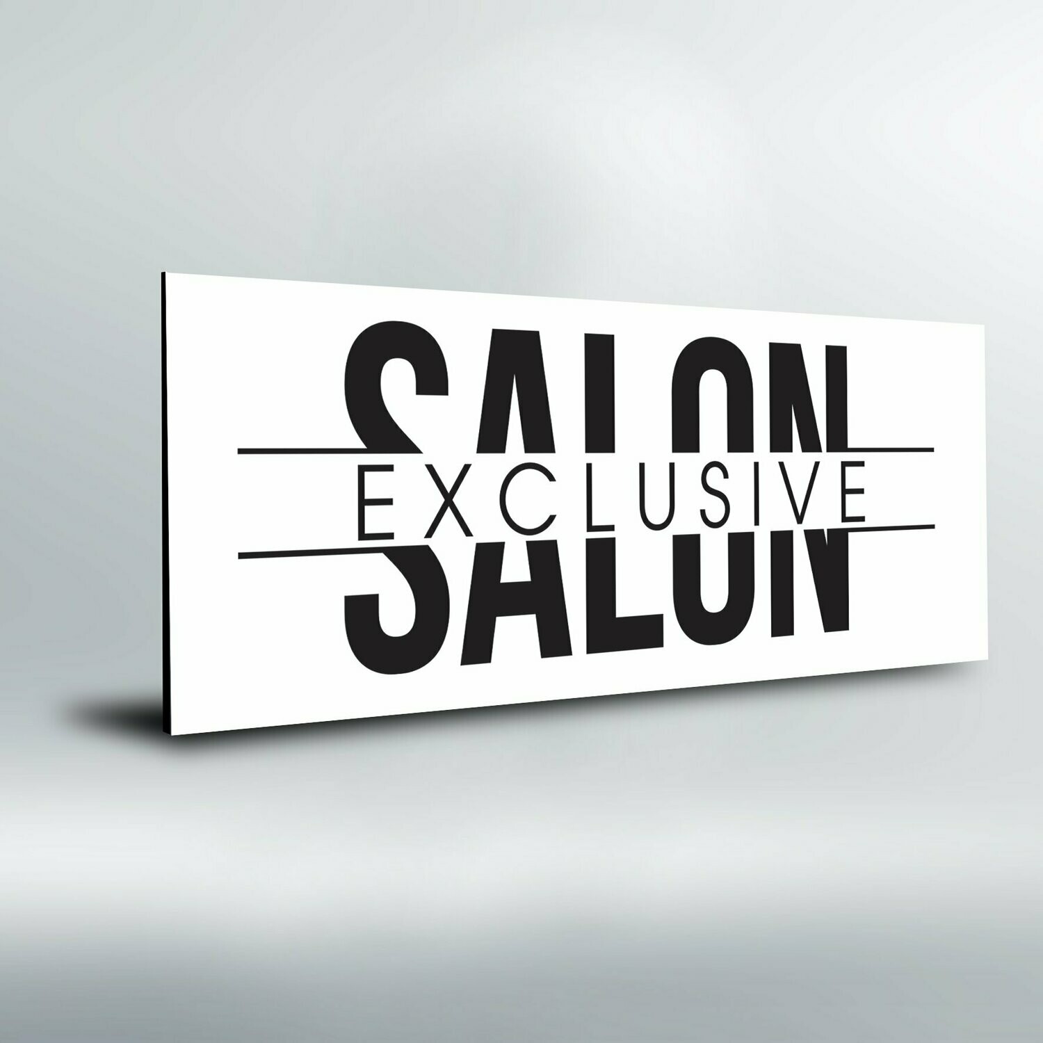 Logoskilt 50x100cm