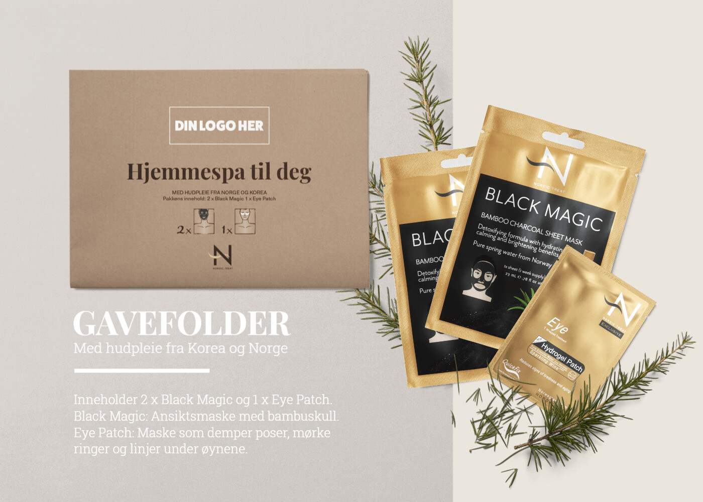 Gavefolder - hjemmespa