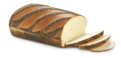 Wit tarwebrood (Boeren maanzaad)
