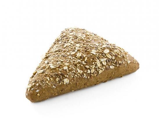 Bruin meergranen broodje met zonnebloempitten (Pyramide waldkorn)