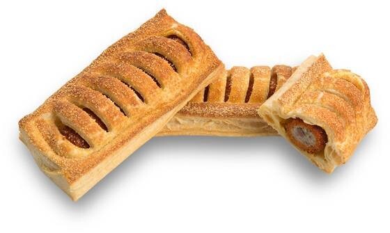 Wit tarwe kroketbroodje