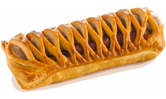 Wit tarwe frikandelbroodje
