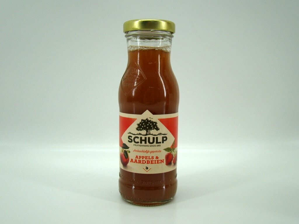 Schulp sapje appel & aardbei