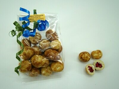 witte chocolade & kers