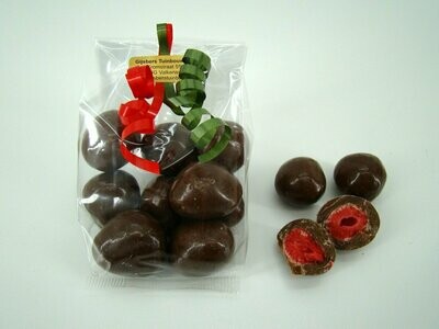 melk chocolade & aardbei