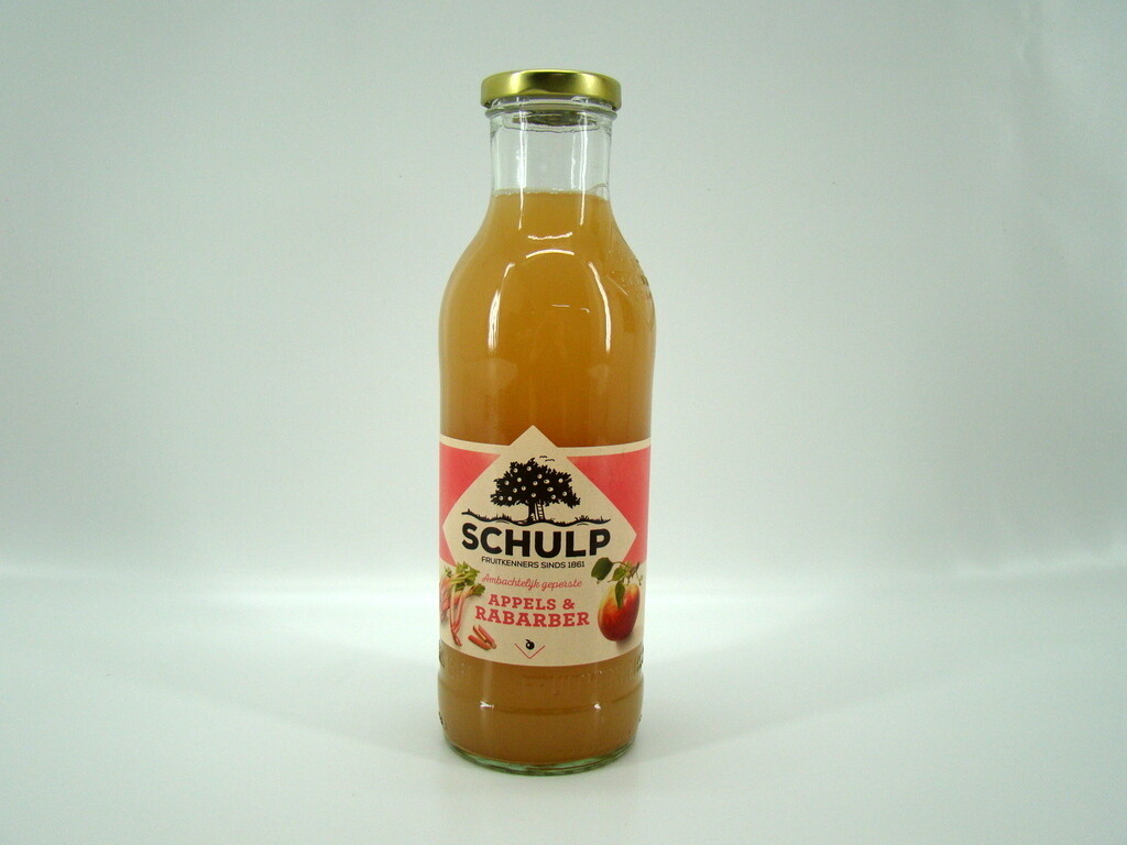 Schulp sappen appel & rabarber biologisch