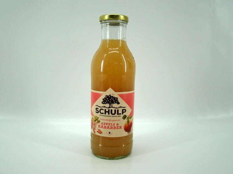 Schulp sappen appel & rabarber biologisch