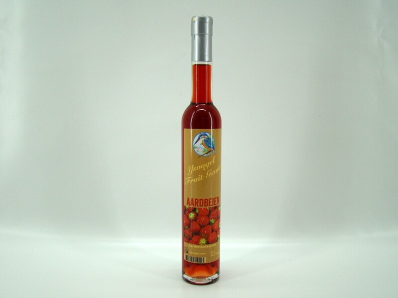 likeur aardbeien, fles 35cl