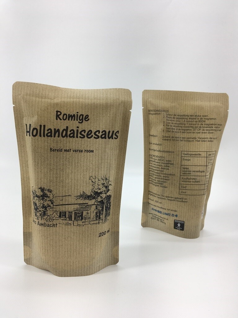 ambachtelijke hollandaise saus