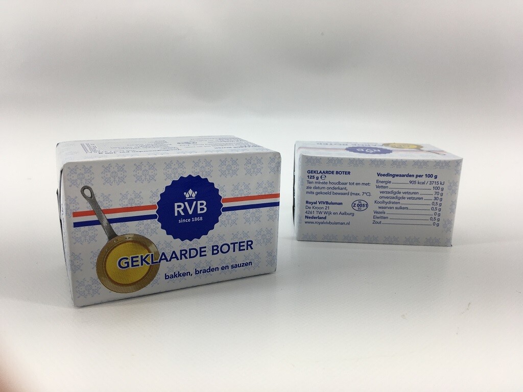 geklaarde boterjus