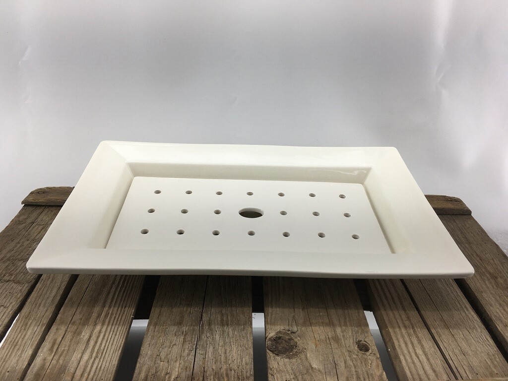 serveer/uitlekschaal 'modern' serveer/uitlekschaal 'modern'