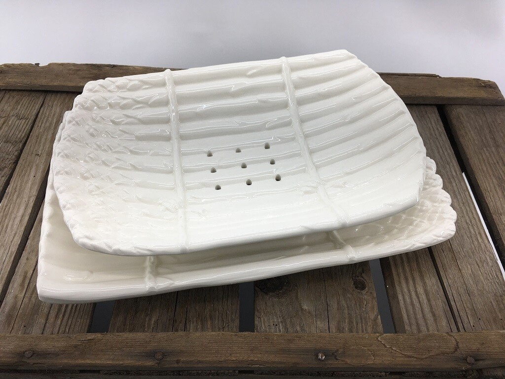 serveer/uitlekschaal 'asperge'