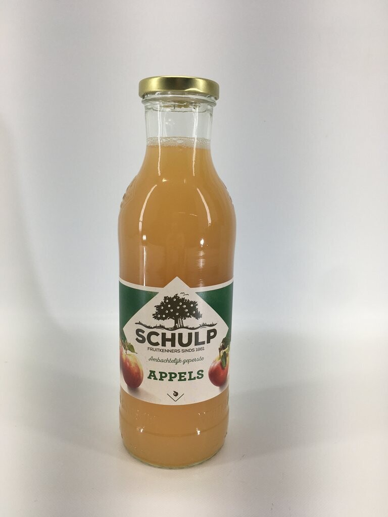 Schulp sappen appelsap