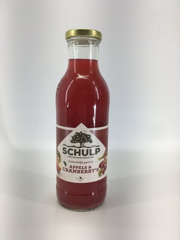 Schulp sappen appel & cranberry's