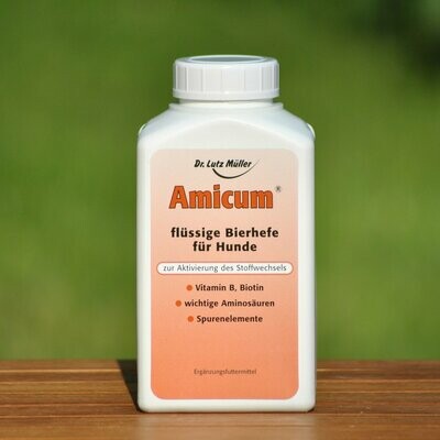 Amicum® - flüssige Bierhefe für Hunde, 500 ml