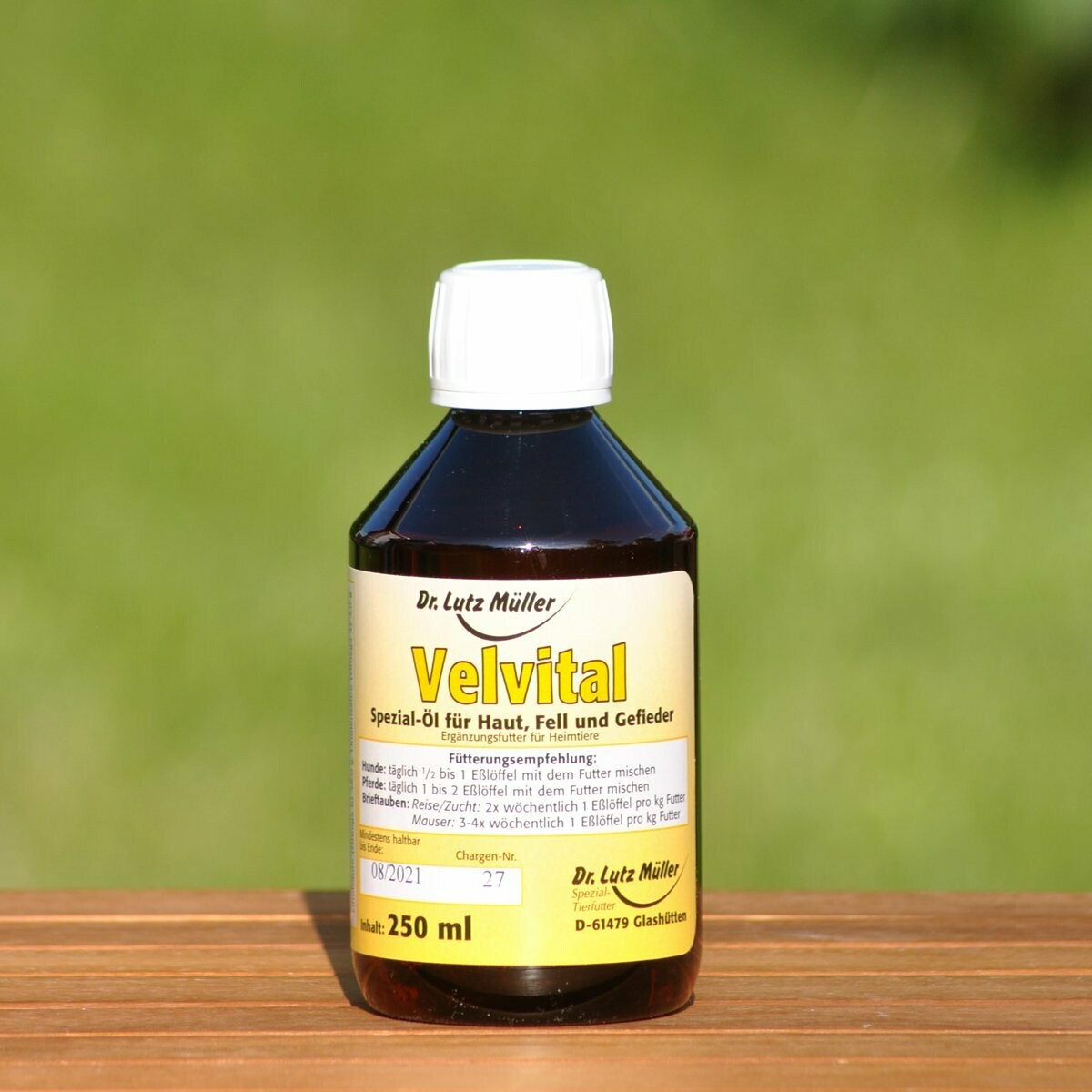 Velvital - Haut- und Fell-Öl, 250 ml Velvital - Haut- und Fell-Öl, 250 ml