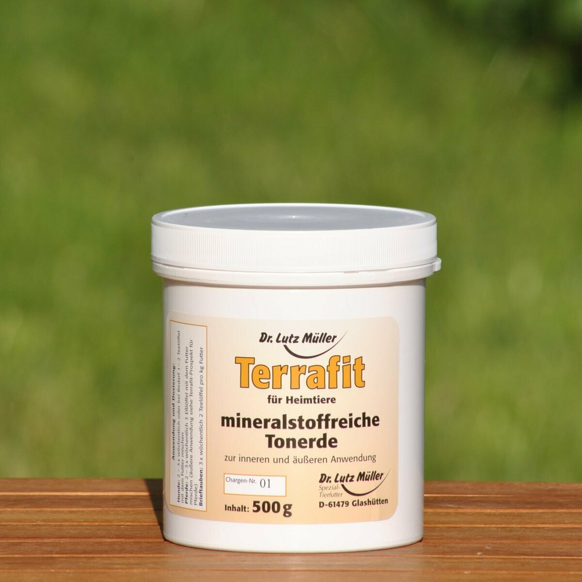 Terrafit - mineralstoffreiche Tonerde, 500 g Terrafit - mineralstoffreiche Tonerde, 500 g