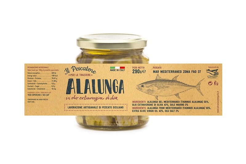 Tonno alalunga del mediterraneo 200 gr