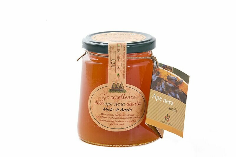 Miele di ape nera - Aneto 400 gr